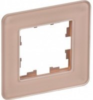 IEK Brite дымчатый матовый стекло