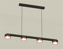 Ambrella Комплект подвесного светильника XB9152153/4 SBK/PPG черный песок/золото розовое полированное GX53 (C9152, N8126) XB9152153 - фото 100097