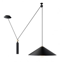 Maytoni Подвесной светильник Peso E27 1x60Вт P080PL-01B - фото 100117