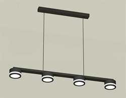 Ambrella Комплект подвесного светильника с акрилом XB9152200/4 SBK/FR черный песок/белый матовый GX53 (C9152, N8415) XB9152200 - фото 100119