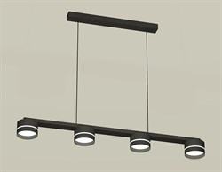 Ambrella Комплект подвесного светильника с акрилом XB9152202/4 SBK/FR черный песок/белый матовый GX53 (C9152, N8462) XB9152202 - фото 100168