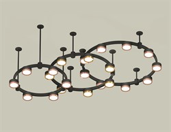 Ambrella Комплект подвесного светильника XR92222100/22 SBK/PPG/PYG черный песок/золото розовое полированное/золото желтое полированное GX53 (A9222, A9 XR92222100 - фото 100263