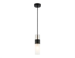 Ambrella Светильник подвесной LH55101 BK/FR/TI черный/белый матовый/янтарь E14 max 40W D55*1500 LH55101 - фото 100329