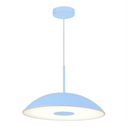 ST LUCE SL6128.703.01 Светильник подвесной Голубой/Голубой LED 1*24W 3000K SL6128.703.01 - фото 100421