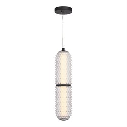 ST LUCE SL6144.403.01 Светильник подвесной черный/прозрачный LED 1*22W 4000K SL6144.403.01 - фото 100452