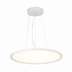 ST LUCE  ST602.543.56 Светильник подвесной Белый LED 1*56W 4000K 5 040Lm Ra>80 120 IP20 D600xH35 90-265V ST602.543.56 - фото 100504