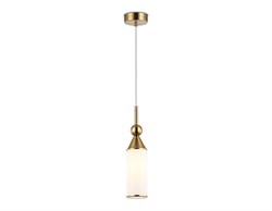 Ambrella Светильник подвесной LH55271 BS/FR латунь/белый матовый E14 max 40W D65*1500 LH55271 - фото 100612