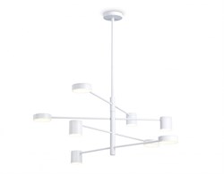Ambrella Светильник светодиодный подвесной FL51688/8 WH белый 3000K/4200K/6400K 48W D900*1000 (Без ПДУ) FL51688 - фото 100649