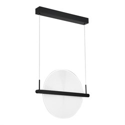 ST LUCE SL6233.403.15 Светильник подвесной Черный/Прозрачный LED 1*15W 4000K SL6233.403.15 - фото 100650