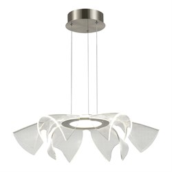 ST LUCE SL6235.103.20 Светильник подвесной Никель/Прозрачный LED 1*20W 4000K SL6235.103.20 - фото 100795