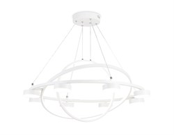Ambrella Светильник светодиодный подвесной с пультом FL51777/3+8 WH белый 3000K/4200K/6400K 112W D800/600/400*1200 (ПДУ ИК) FL51777 - фото 100975