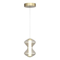 ST LUCE SL6136.203.01 Светильник подвесной золото/коньячный LED 1*6W 3000K SL6136.203.01 - фото 101025