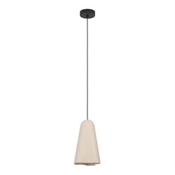 Eglo 390363 Подвесной светильник (люстра) TOLLERIC, 1X40W (E27), Ø200, сталь, черный / керамика, песочный 390363 - фото 101042