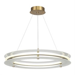 ST LUCE SL6245.203.01 Светильник подвесной золотистый/Прозрачный LED 1*40W 4000K SL6245.203.01 - фото 101158