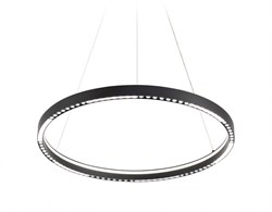 Ambrella Светильник подвесной светодиодный FL5852 BK черный 35W 3000K/4200K/6400K D600*600 (без ПДУ) FL5852 - фото 101189