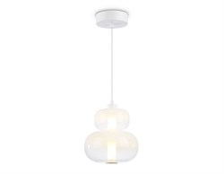 Ambrella Подвесной светодиодный светильник WH/FR белый/белый матовый 12W 3000K D230*265 LH11051 - фото 101249