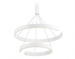 Ambrella Светильник подвесной светодиодный FL5884/2 WH белый 45W 3000K/4200K/6400K D600/400*1200 (без ПДУ) FL5884 - фото 101325