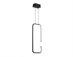 Ambrella Подвесной светодиодный светильник FL66363 BK черный 19W 4200K 190*80*1000 FL66363 - фото 101408
