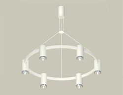 Ambrella Комплект подвесного светильника XB9021151/6 SWH/PSL белый песок/серебро полированное MR16 GU5.3 (С9021, N6132) XB9021151 - фото 101450