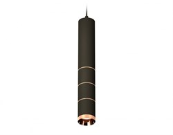 Ambrella Комплект подвесного светильника XP6302060 SBK/PPG черный песок/золото розовое полированное MR16 GU5.3 (A2302, C6356, A2063, C6302, A2063, C63 XP6302060 - фото 101476