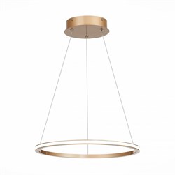 ST LUCE  ST604.243.22 Светильник подвесной Золотистый/Белый LED 1*22W 4000K ST604.243.22 - фото 101546