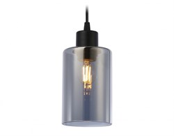 Ambrella Подвесной светильник в стиле лофт TR3695 BK/SM черный/дымчатый E27 max 40W D100*1000 TR3695 - фото 101647