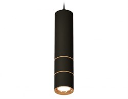 Ambrella Комплект подвесного светильника XP7402080 SBK/PYG черный песок/золото желтое полированное MR16 GU5.3 (A2311, C7456, A2072, C7402, A2072, C740 XP7402080 - фото 101666