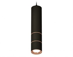 Ambrella Комплект подвесного светильника XP7402085 SBK/PPG черный песок/золото розовое полированное MR16 GU5.3 (A2311, C7456, A2073, C7402, A2073, C74 XP7402085 - фото 101683