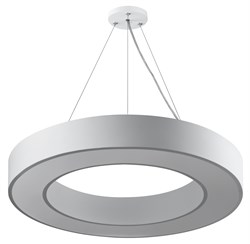 ЭРА Светильник светодиодный ЭРА Ring SPO-134-W-40K-056 56Вт 4000К 4200Лм IP40 800*800*80 белый подвесной ЛТ Б0058906 - фото 101765