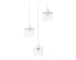 Ambrella Подвесной светильник в стиле лофт TR8078/3 WH белый E27*3 max 40W D372*1170 TR8078 - фото 101768