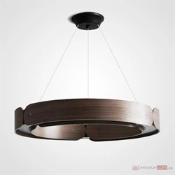 ImperiumLoft Подвесной кольцевой светильник RANGE 1 D55 Black walnut 101957-26 - фото 101813