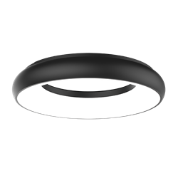 Varton Светодиодный светильник NIMBUS подвесной/накладной 35 Вт 400х68 мм 3000 K IP40 с рассеивателем опал черный V1-R0-90465-05000-4003530 - фото 101898