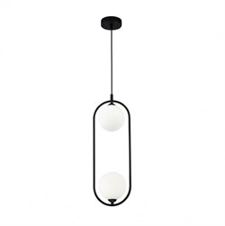 Maytoni Modern Ring Черный Подвесной светильник G9 25W MOD013PL-02B - фото 102069