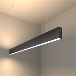 Elektrostandard 101-200-40-103 / Линейный светодиодный подвесной двусторонний светильник 103см 40W 4200K черная шагрень a042943 - фото 102325