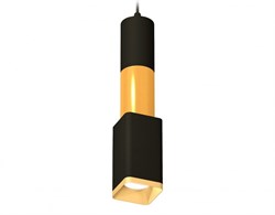 Ambrella Комплект подвесного светильника XP7821015 SBK/SGD черный песок/золото песок MR16 GU5.3 (A2302, C6323, A2010, C6327, A2010, C7821, N7704) XP7821015 - фото 102326
