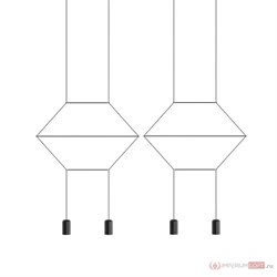 ImperiumLoft Подвесной светильник Vibia Wireflow Lineal Pendant Light 4 144326-22 - фото 102422