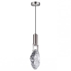 Odeon Light 6696/5L MIDCENT ODL24 Подвесной светильник матовый никель/металл/стекло IP20 LED 5W 200Лм 3000K LIA 6696/5L - фото 102490