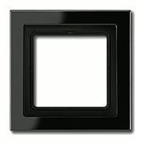 Рамка одинарная Jung LS design Черный глянцевый LSD981SW - фото 10249