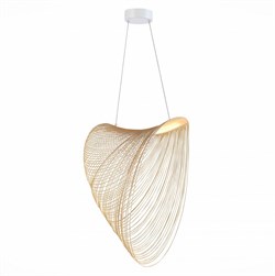 ST LUCE SL6900.503.32 Светильник подвесной Белый/Древесный LED 1*32W 4000K SL6900.503.32 - фото 102535