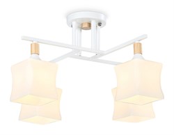 Ambrella Светильник подвесной TR9495/4 WH/FR белый/белый матовый E27/4 max 40W D495*280 TR9495 - фото 102852