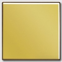 Выключатель одноклавишный, 10 А / 250 В~ Jung LS Gold Золото go2990 - фото 10290