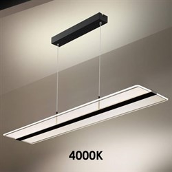 Novotech 358992 OVER NT23 000 Светильник подвесной диммируемый со сменой цв.температуры, пульт ДУ (2.4G) в комплекте IP20 LED 3000~6000К 50W 85-265V I 358992 - фото 102918