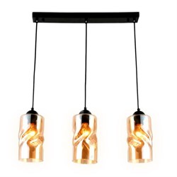 Ambrella Подвесной светильник TR3556/3 BK/TI черный/янтарь E27 max 40W 570*110*1200 TR3556 - фото 102945