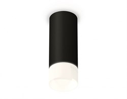 Ambrella Комплект накладного светильника с акрилом XS7443016 SBK/FR черный песок/белый матовый MR16 GU5.3 (C7443, N7170) XS7443016 - фото 103024
