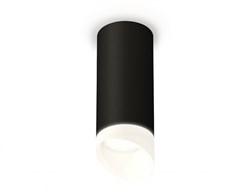 Ambrella Комплект накладного светильника с акрилом XS7443017 SBK/FR черный песок/белый матовый MR16 GU5.3 (C7443, N7175) XS7443017 - фото 103029