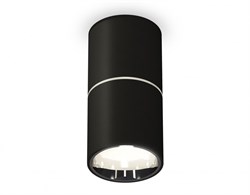 Ambrella Комплект накладного светильника XS6302081 SBK/PSL черный песок/серебро полированное MR16 GU5.3 (C6302, A2060, N6112) XS6302081 - фото 103045