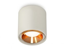 Ambrella Комплект накладного светильника XS7724004 SGR/PYG серый песок/золото желтое полированное MR16 GU5.3 (C7724, N7034) XS7724004 - фото 103075