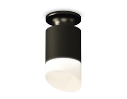 Ambrella Комплект накладного светильника XS6302112 SBK/PBK/FR черный песок/черный полированный/белый матовый MR16 GU5.3 (N6902, C6302, N6256) XS6302112 - фото 103099