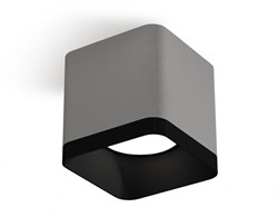 Ambrella Комплект накладного светильника XS7807002 SGR/SBK серый песок/черный песок MR16 GU5.3 (C7807, N7702) XS7807002 - фото 103128