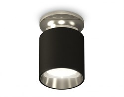 Ambrella Комплект накладного светильника XS6302122 SBK/PSL черный песок/серебро полированное MR16 GU5.3 (N6903, C6302, N6112) XS6302122 - фото 103135